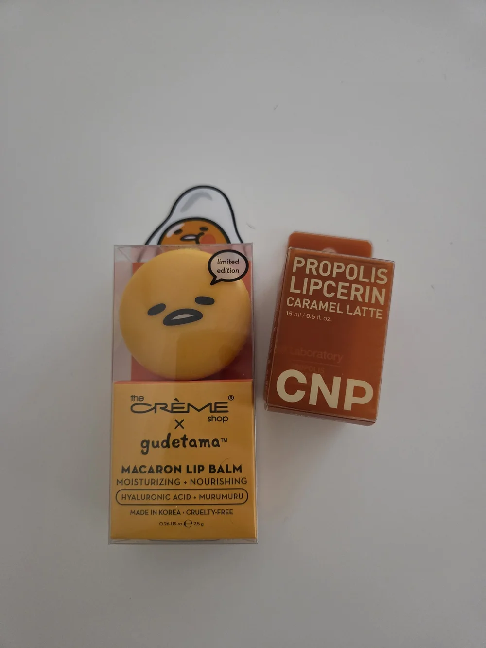 The Crème Shop x Gudetama Macaron Lip Balm - Orange
